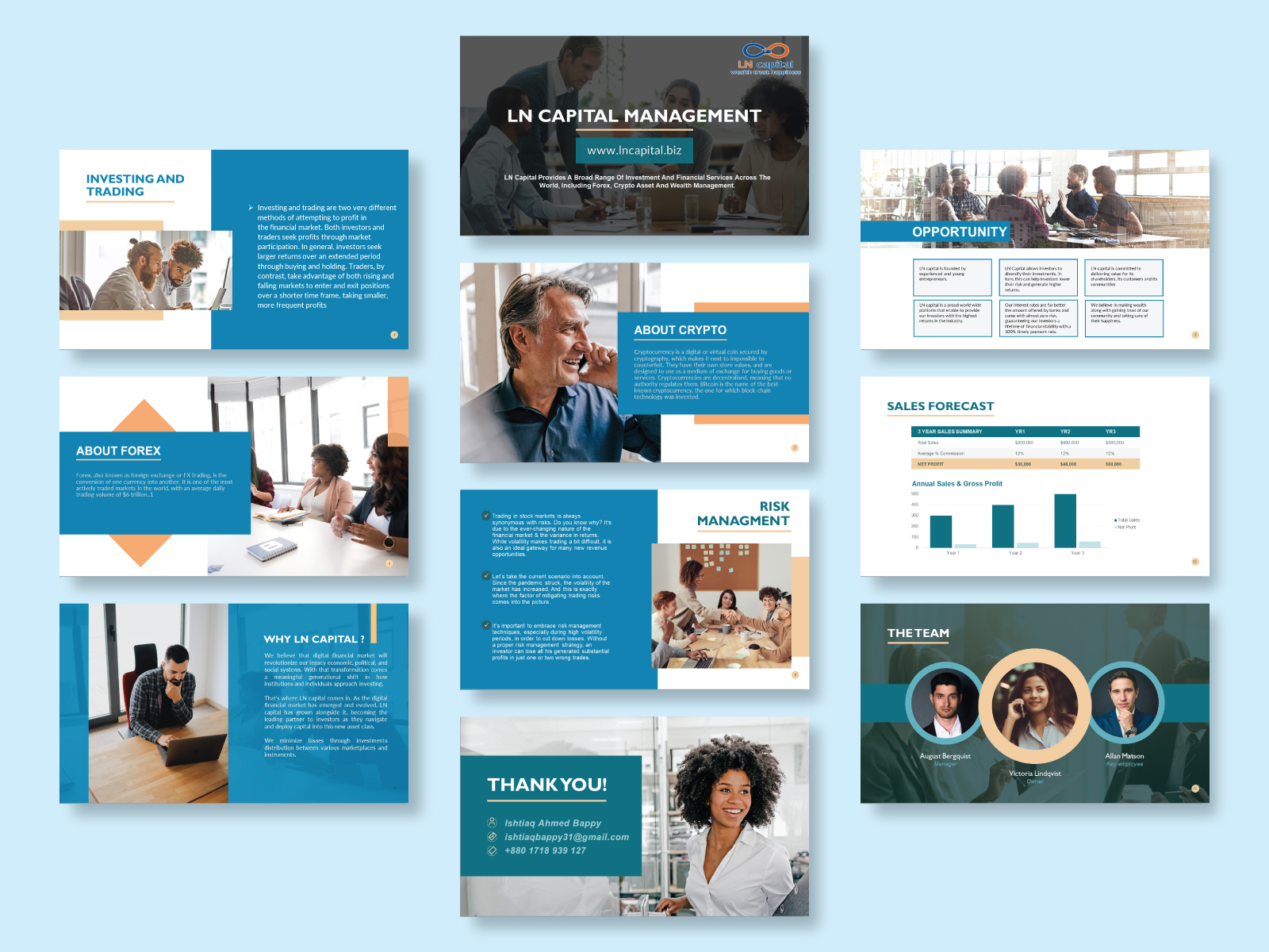 I will design a branding powerpoint presentation or p...