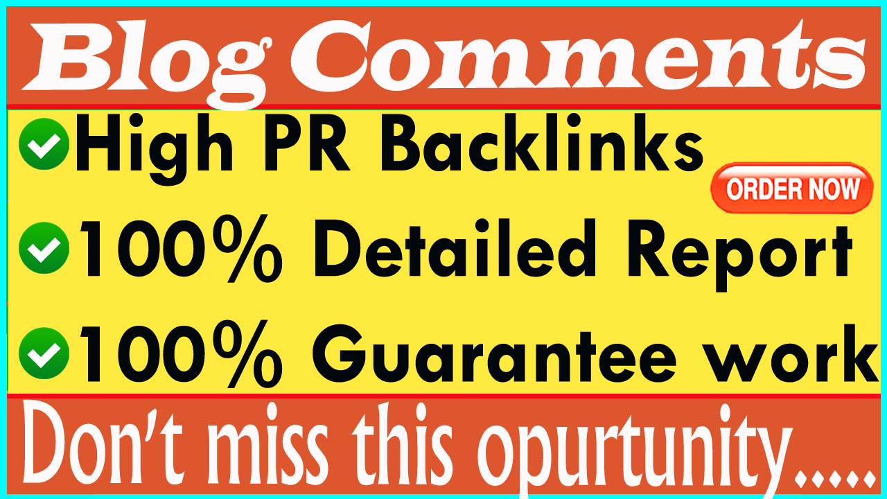 I will Provide you with 120 Block Comment Backlinks
