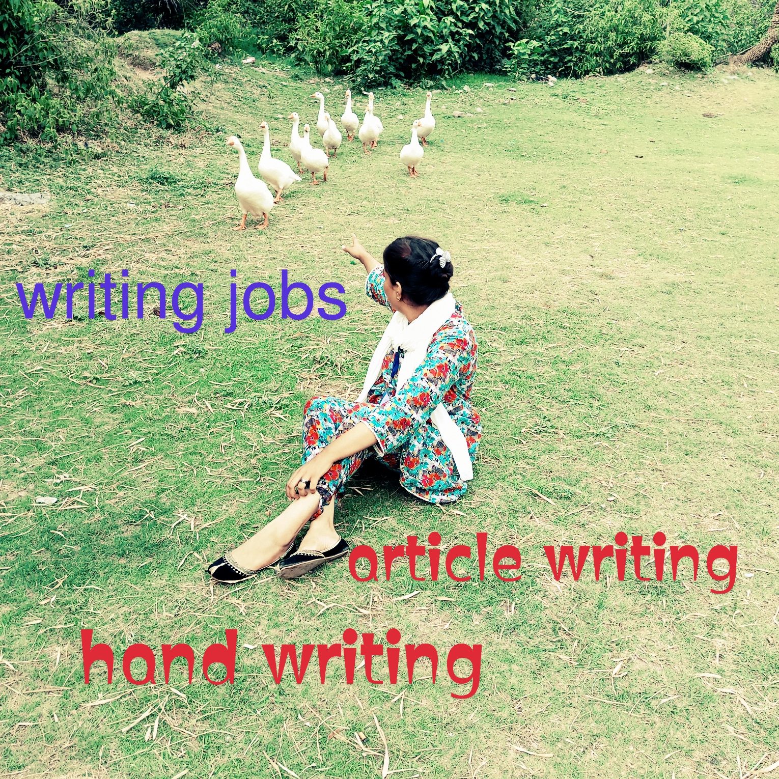 I would write your given articles whether hand writte...