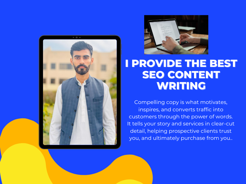 I will write SEO optimized content for your blog webs...