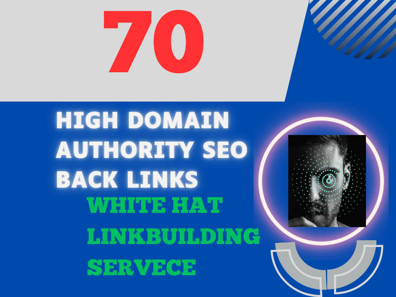 I will do 70 High Domain authority white hat manual S...