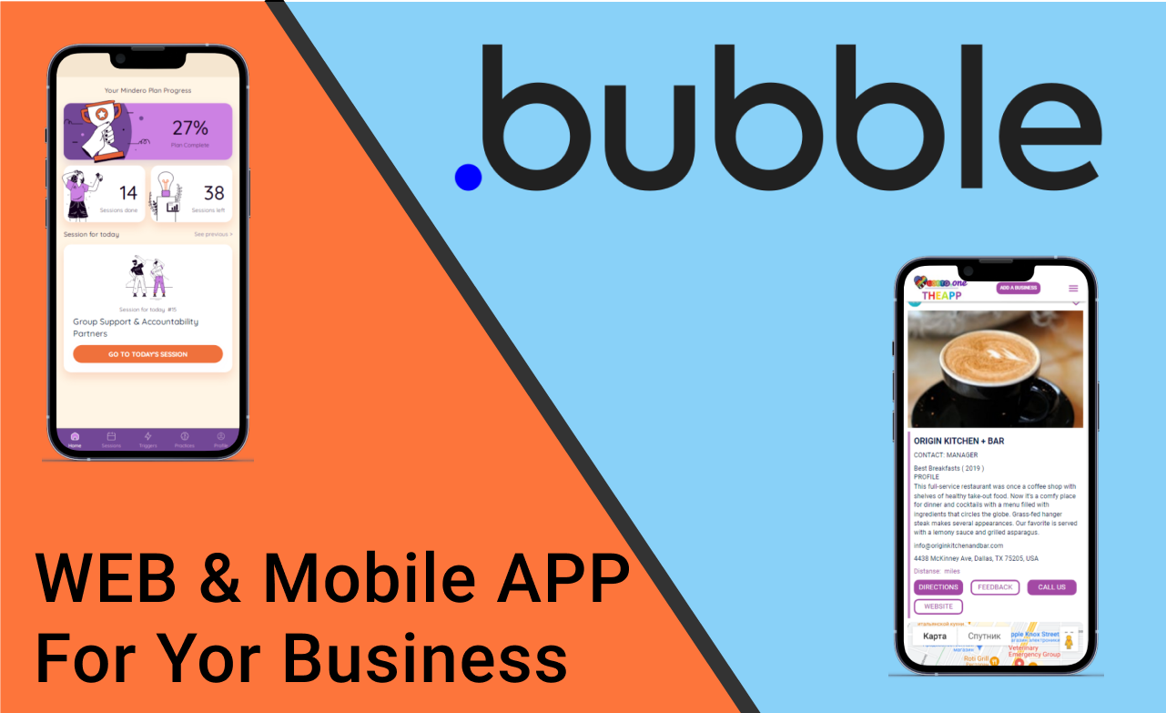 I will develop a web and mobile application for your ...