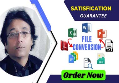 I will convert 50 PDF to Excel, PDF to CSV, PDF to ...