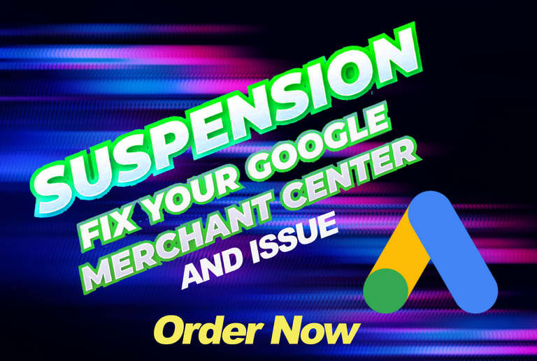 I will run google shopping ads and fix merchant cente...