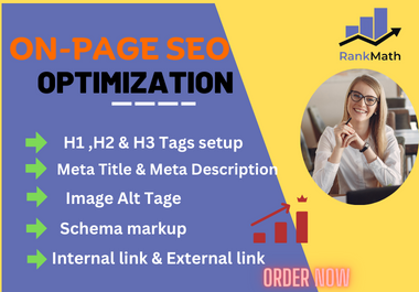 I will do complete WordPress on-site SEO or on-page S...