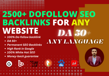 Guarantee to rank with High Authority Dofollow SEO Ba...