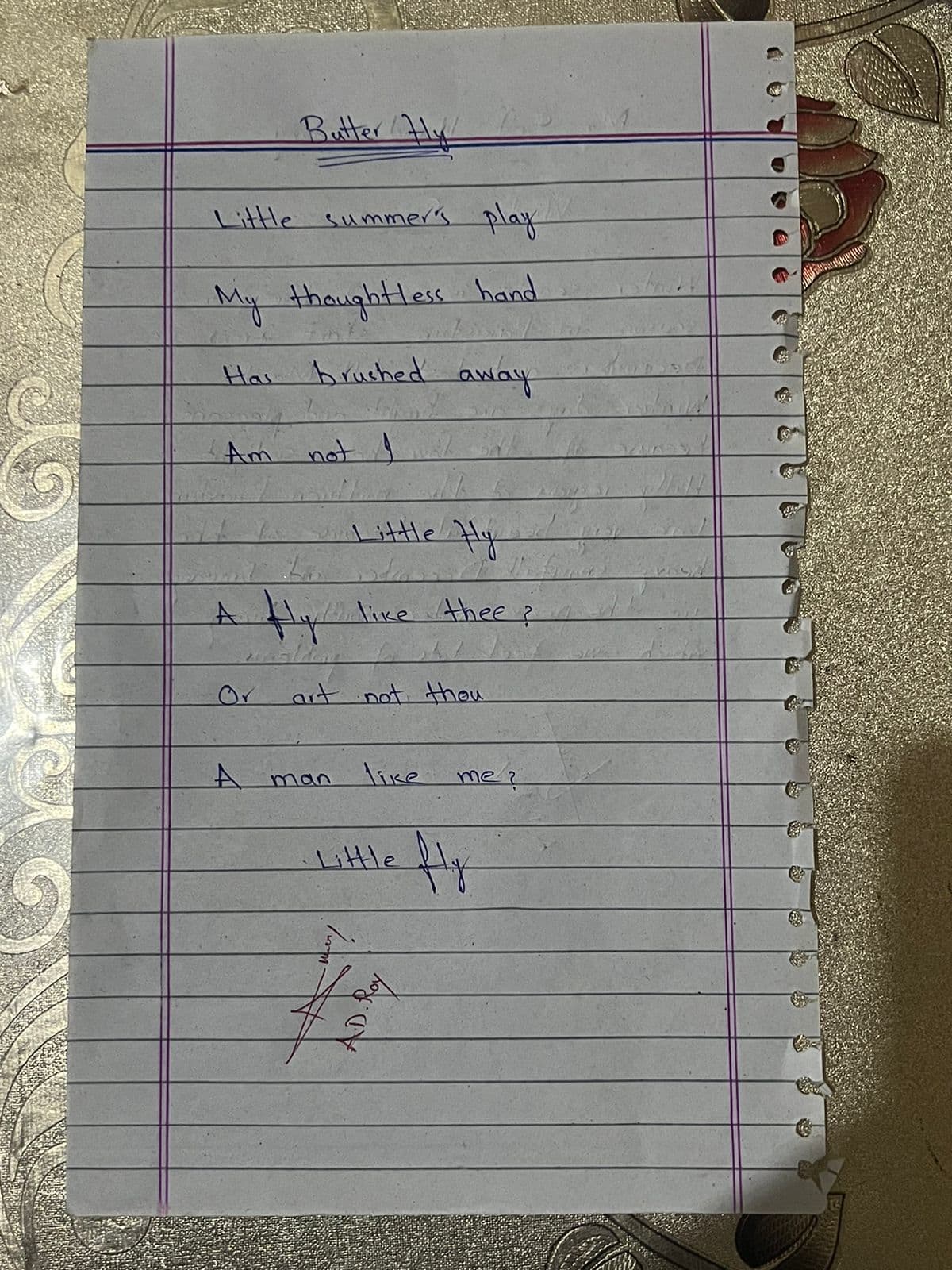 I will handwrite your daily work faster and accurate