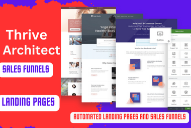 I will build automated website Landing pages using th...