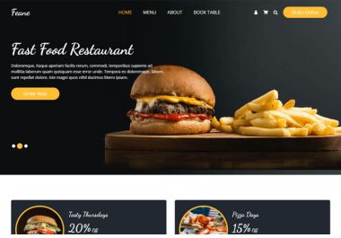 I will build your restaurant wordpress website with o...