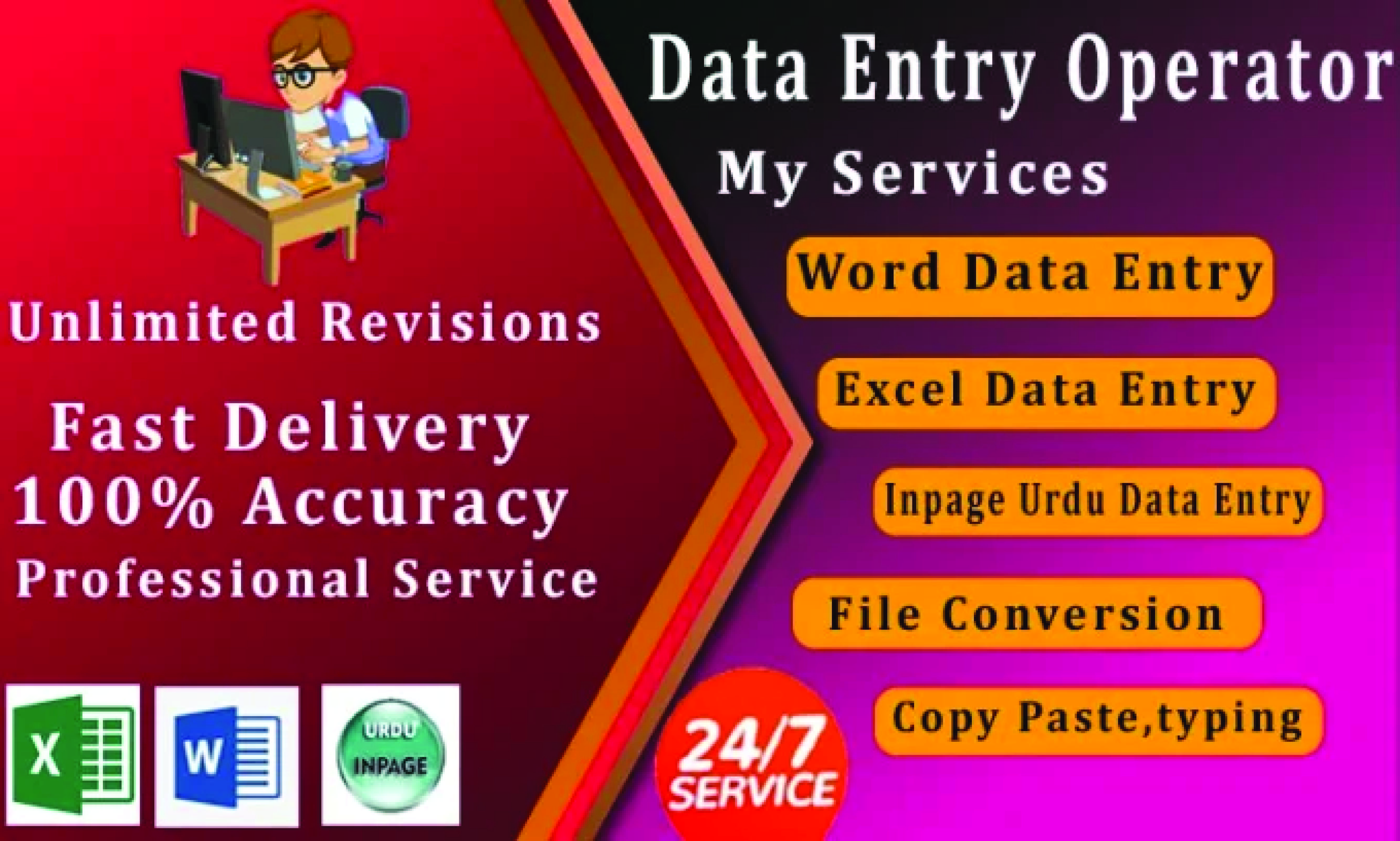 You will get excel data entry, cleaning and formatti...