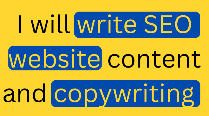 I will write SEO website content and copywriting that...