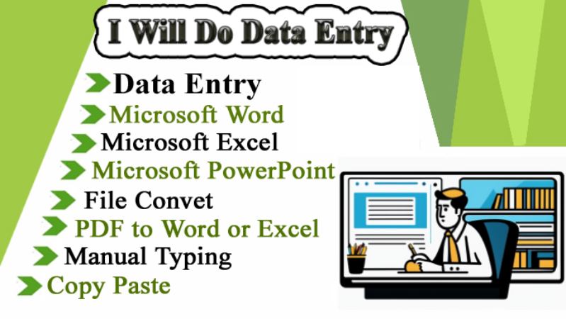 Professional Data Entry for Word, Excel, Spss and P...