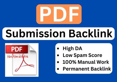 60 PDF submission manual backlinks on high DA site Lo...