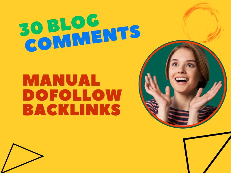 Blog Comments on 30 Sites with unique high-quality fu...