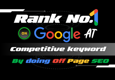 I will build quality backlinks by doing guest posting...