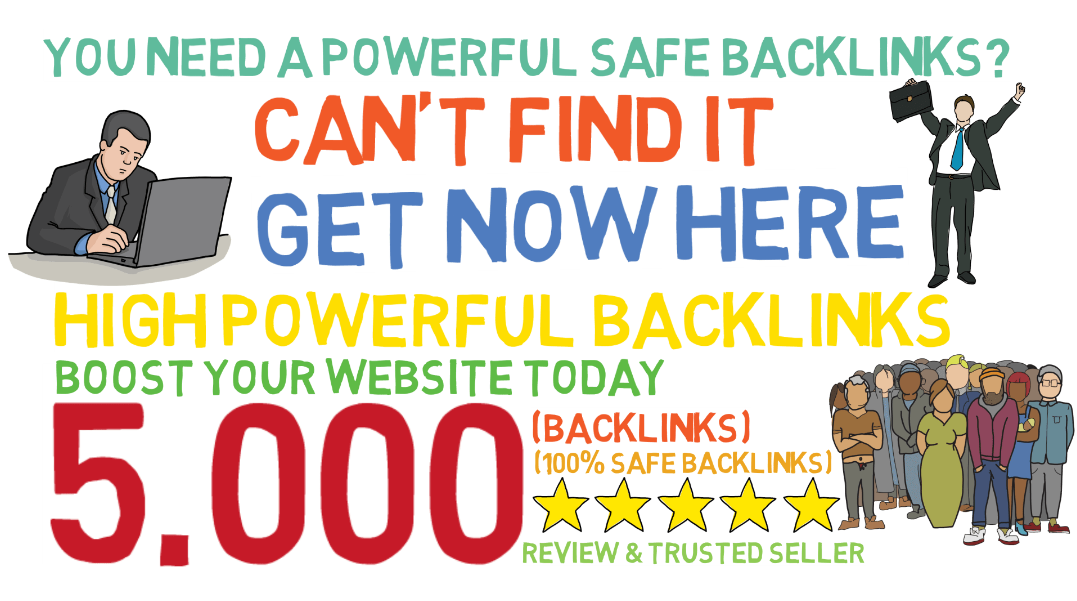 I will do 5000 safe powerful white hat SEO link build...