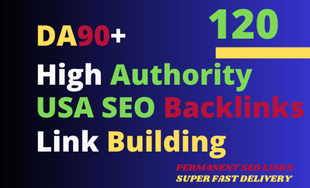 I will create 120 high authority SEO link building se...