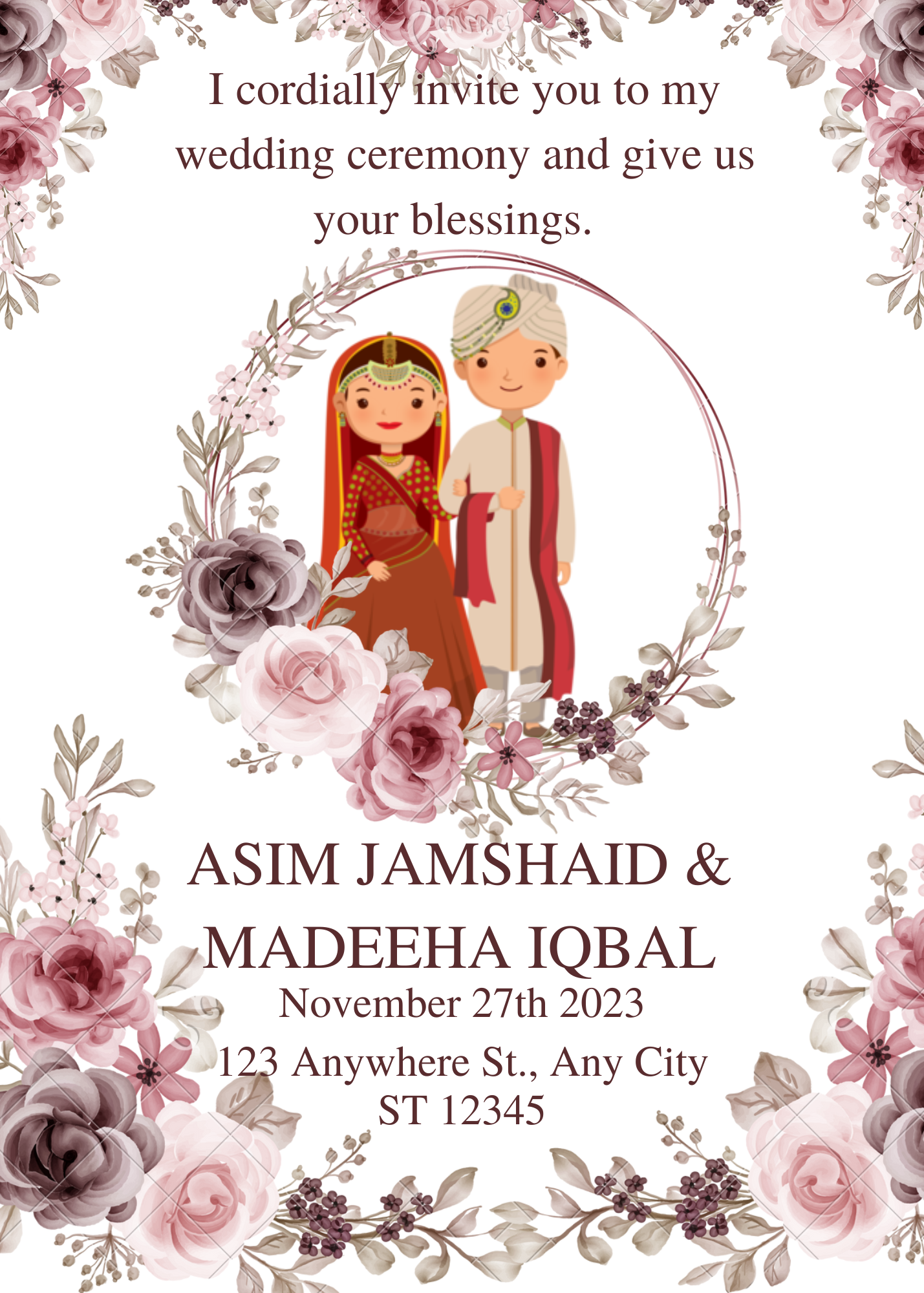 I will design greeting card, birthday invitation, and...