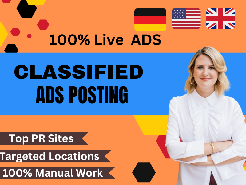 I will post 60 classified ads to grow your business
