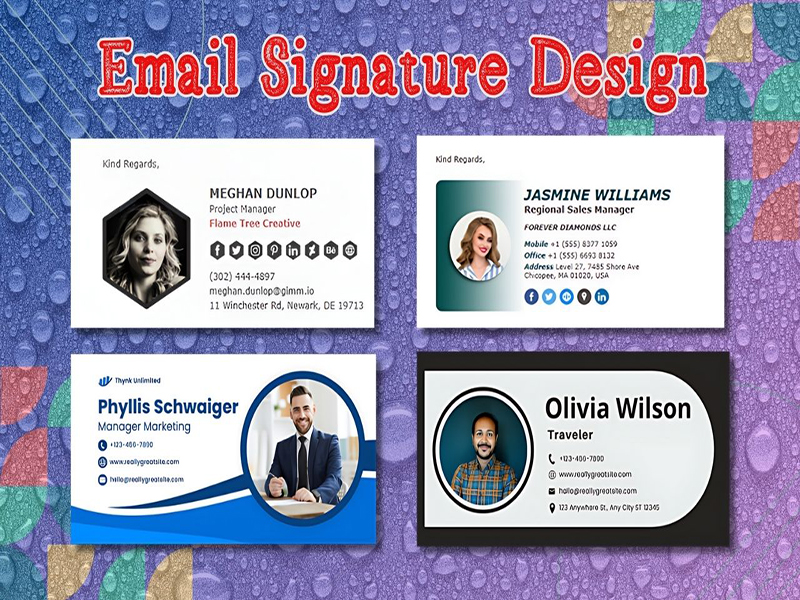 I will design an animated and HTML clickable email si...