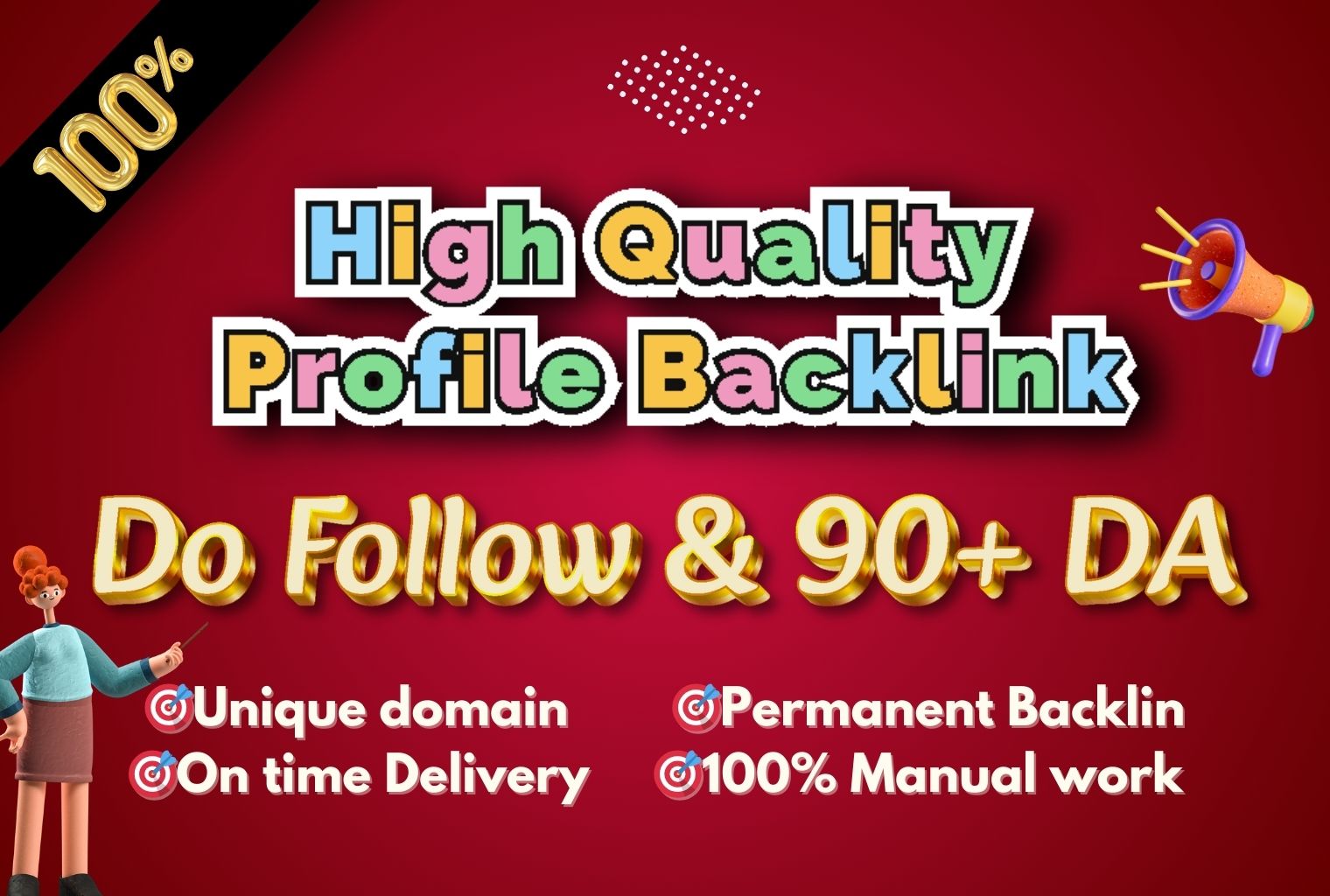 100 Manual Dofollow Profile Backlinks With High DA Fo...