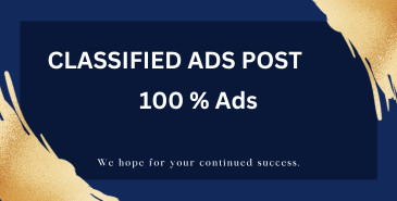 I will post classified ads on worldwide classified ad...