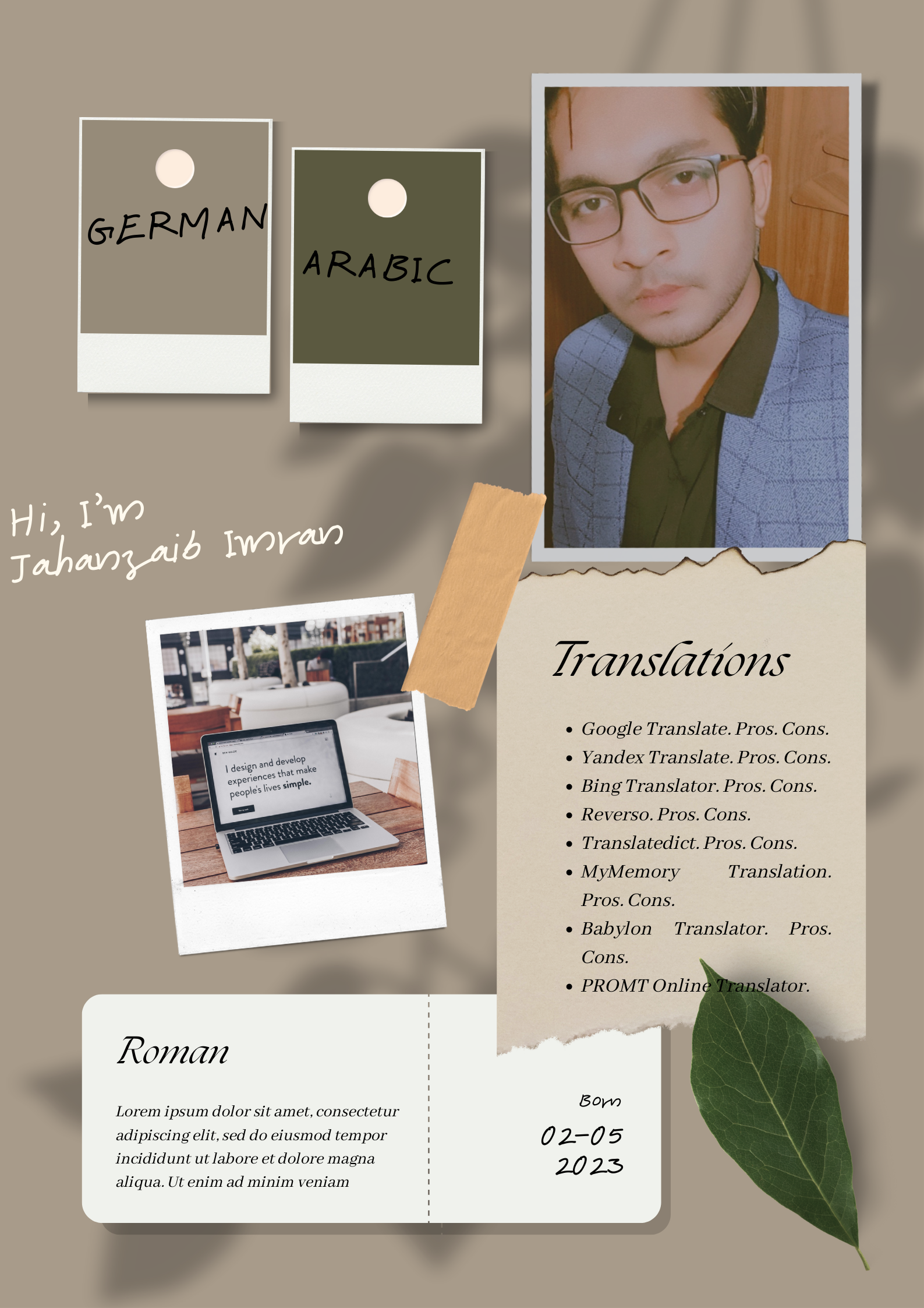 I will translate to all Languages english to german, ...