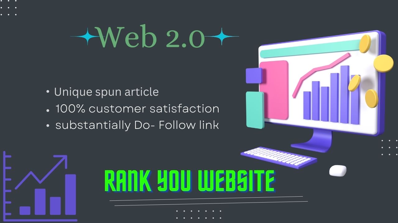 I'll Make 30 Web2.0 Backlinks High Quality Seo Servic...
