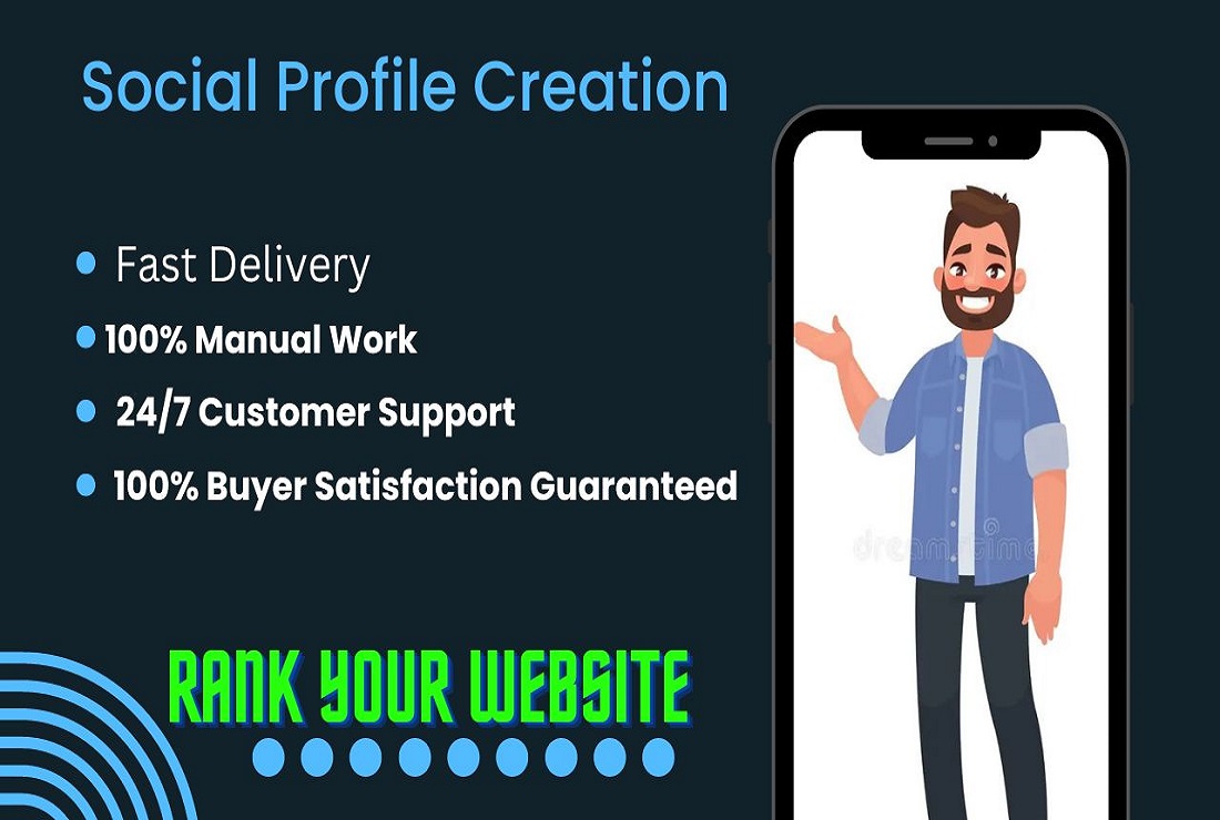 I Will Build 100 Social Profile Creation Backlinks Fo...