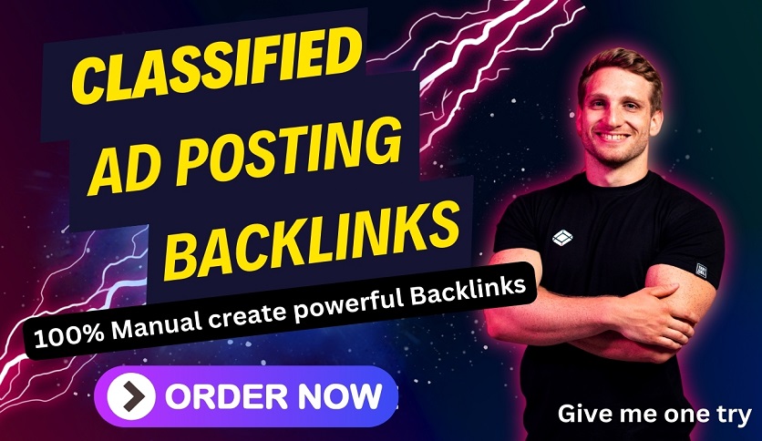 120 classified ads posting High authority and manuall...