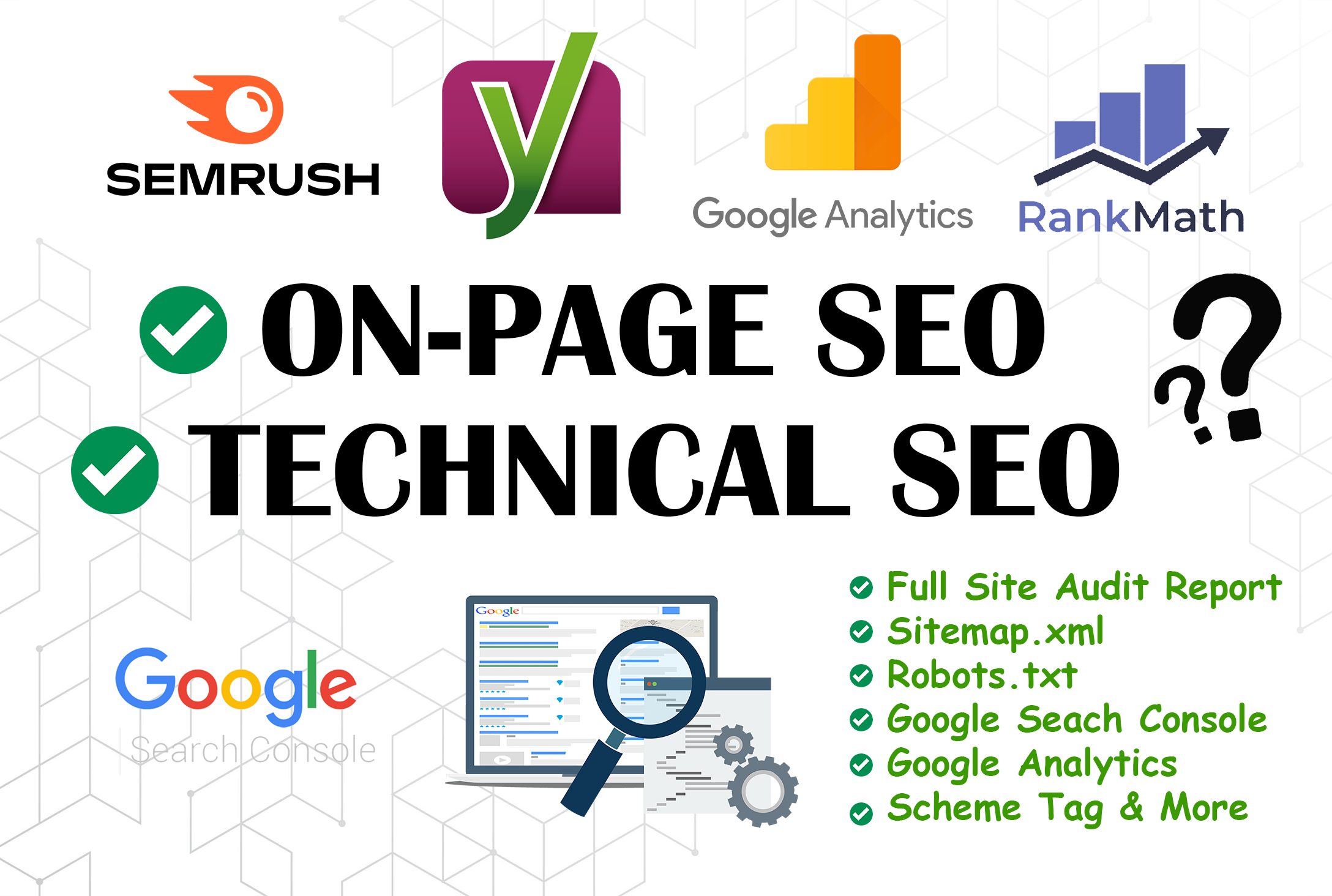 I will do onpage rankmath and technical SEO optimizat...