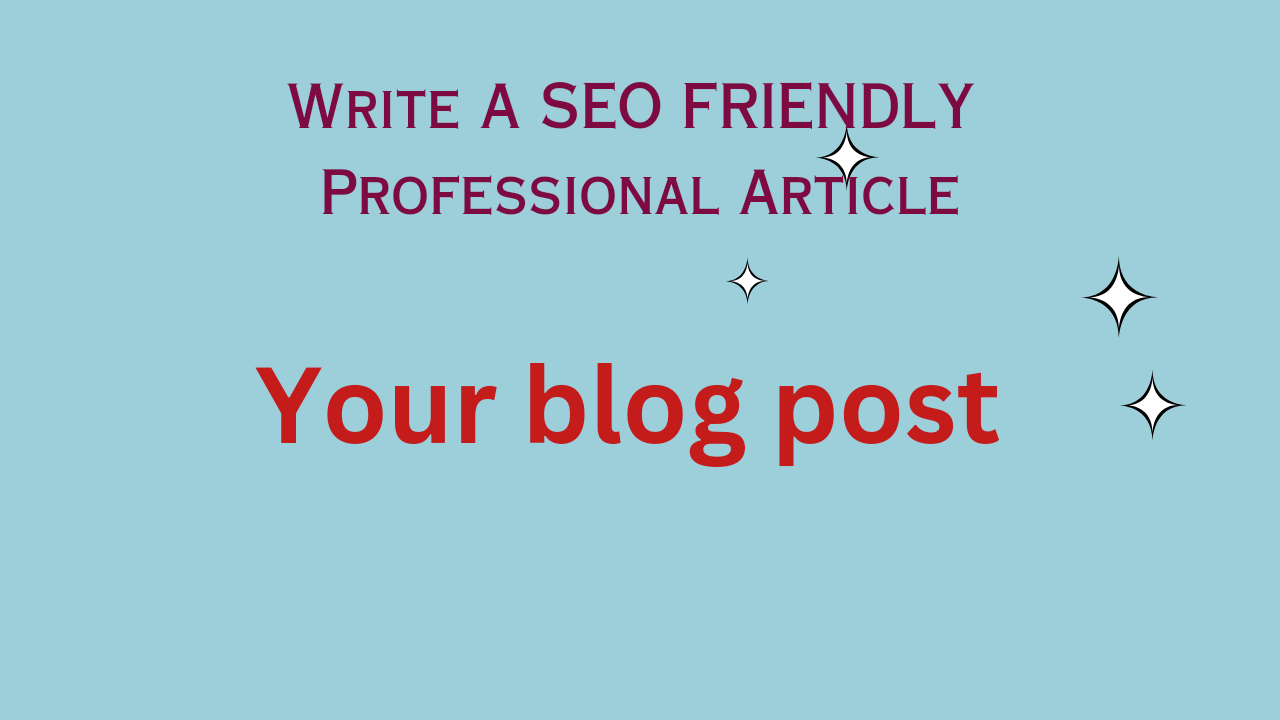 I compose the best Search engine optimization article...