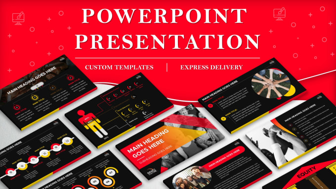I will do powerpoint presentation and investor pitch ...
