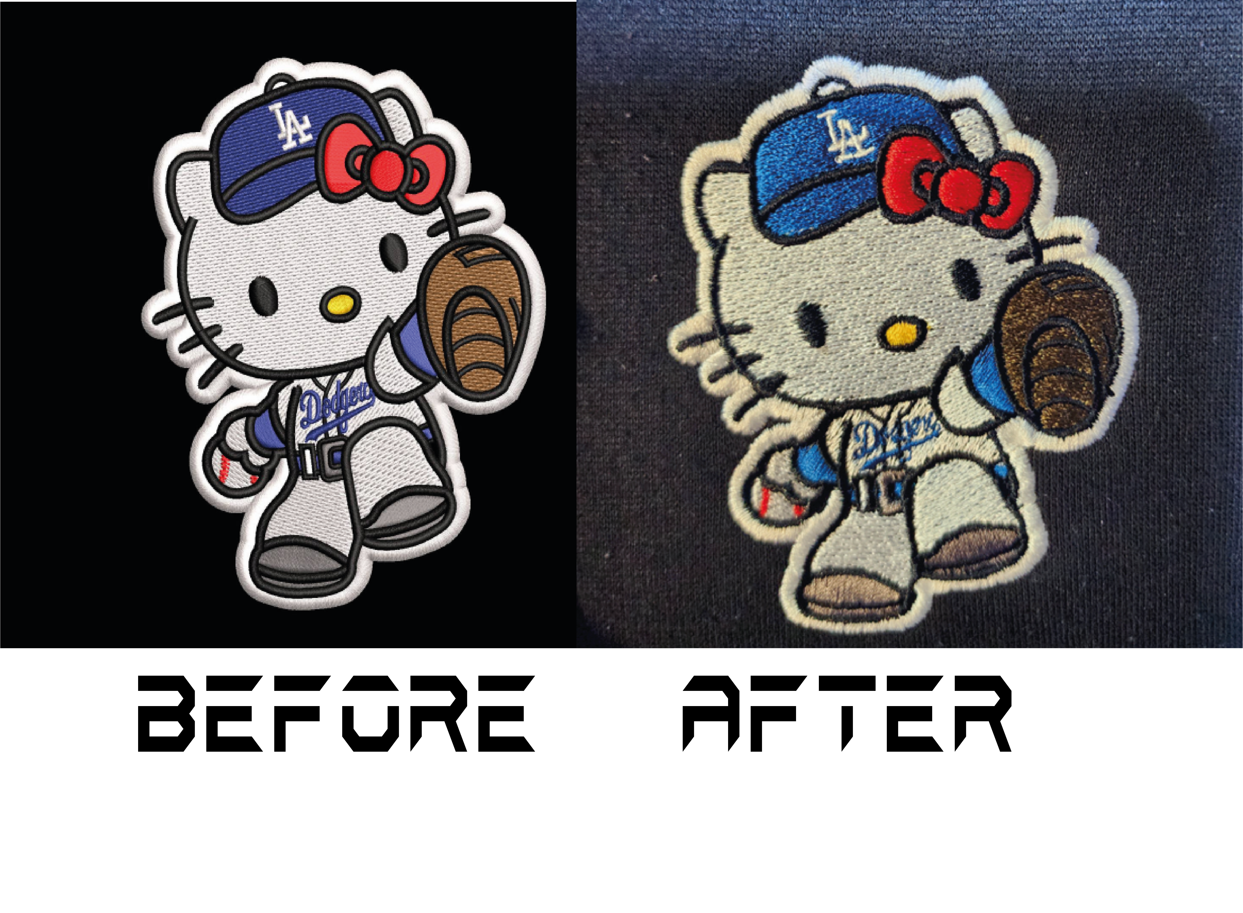 I will do embroidery digitizing design into dst, pes...