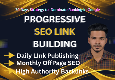 Monthly off page SEO service using authority white ha...