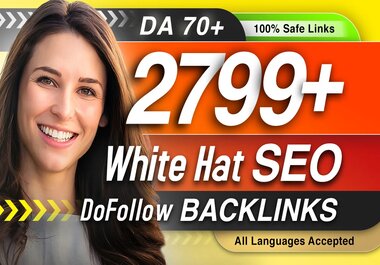 I will do white hat seo contextual backlinks dofollow...