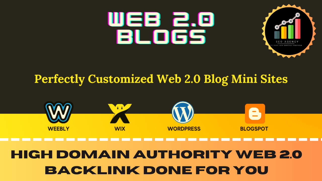 High Domain Authority 15 Web 2.0 Backlink Done For Yo...