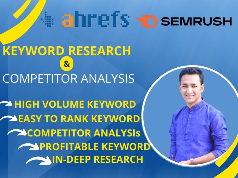 I will do best SEO keywords research for your website...
