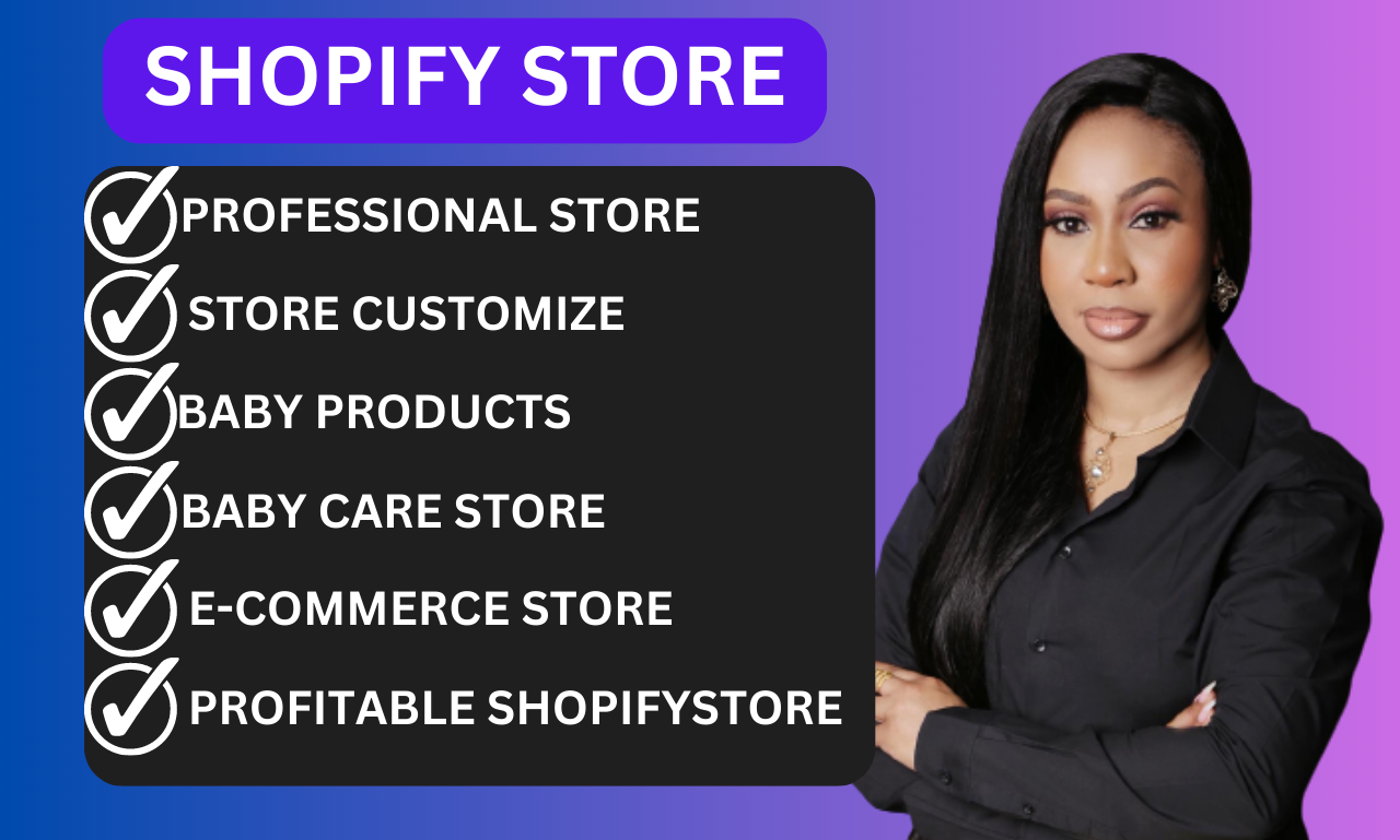 I will Design a Shopify store shopify dropshiping sto...