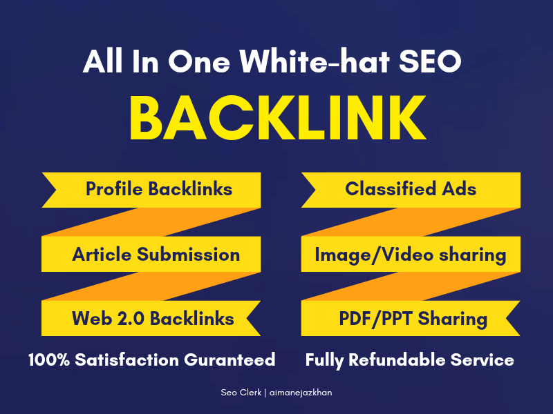 All In One Manual White-Hat SEO BackLink Building Ser...
