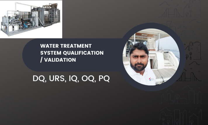 I will create water treatment plant qualification doc...