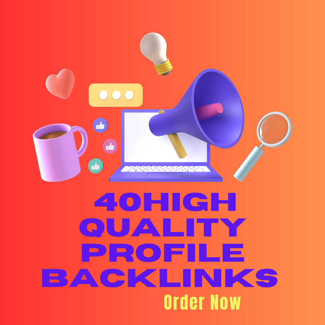 40 Premier Profile Backlinks With High Domain Authori...
