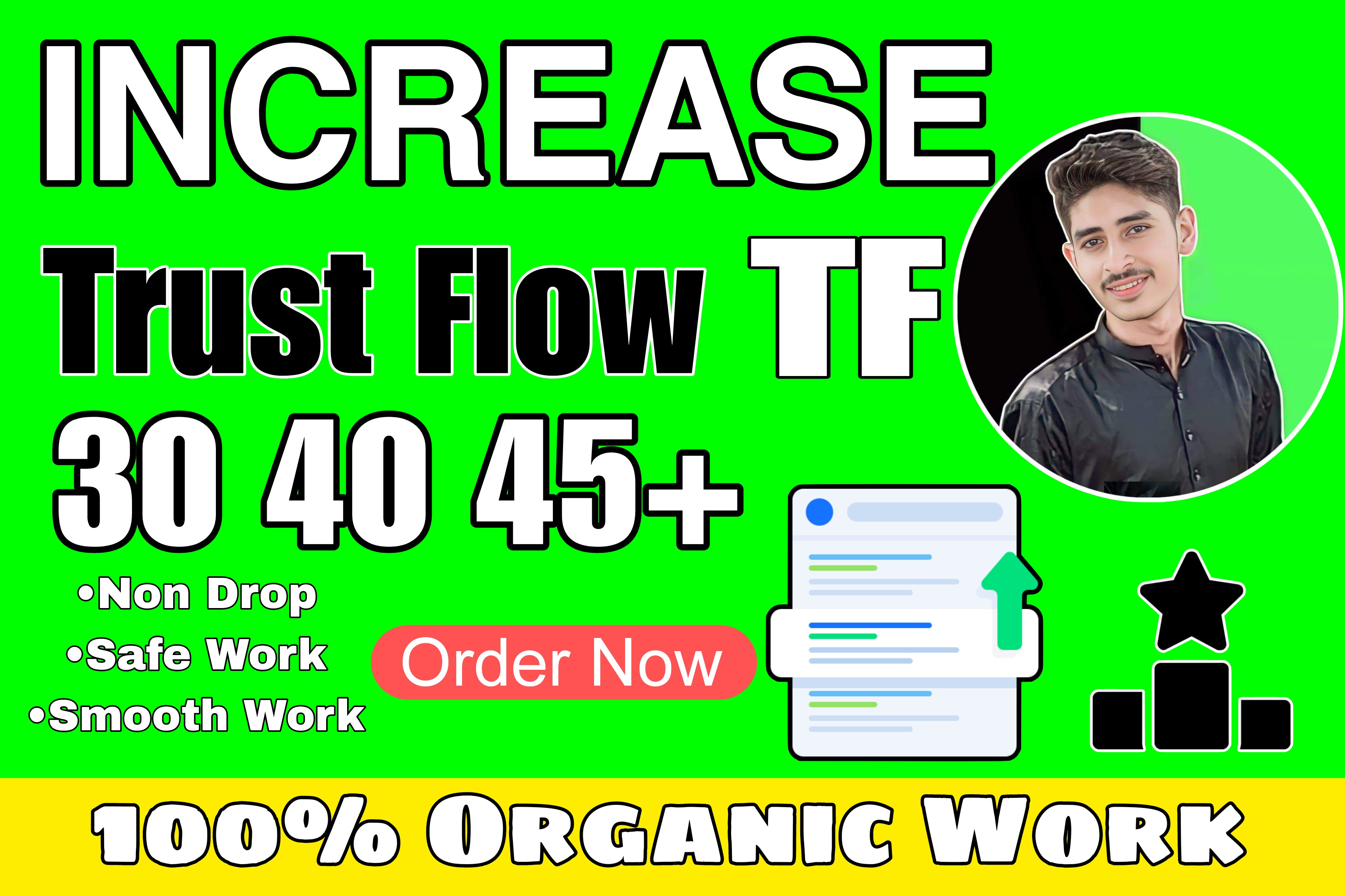 Increase dr, increase ahrefs domain Rating upto 50pl...