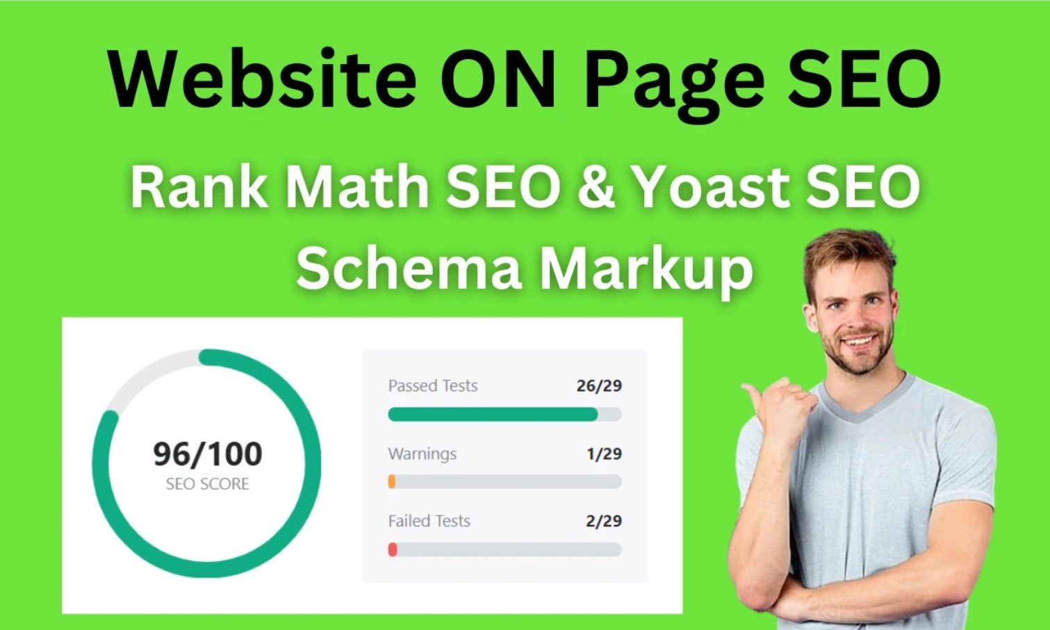 I will do website on page SEO and technical optimizat...