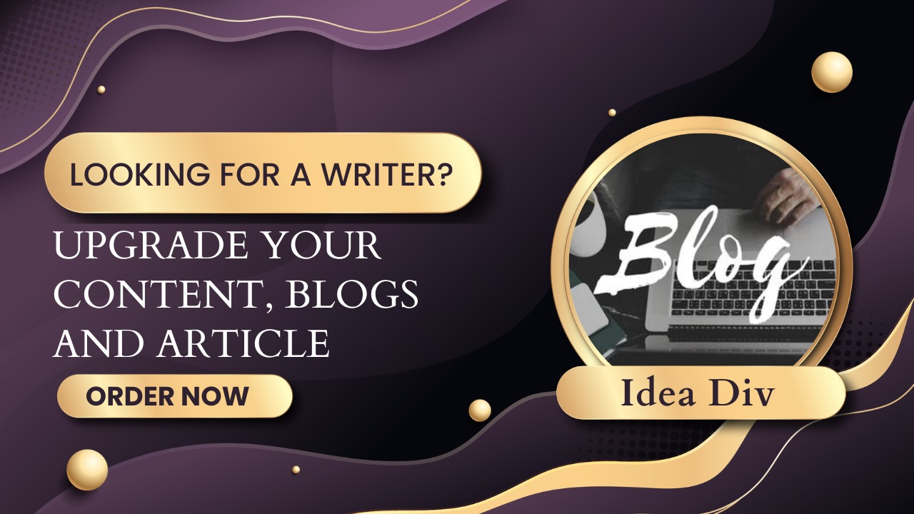 I will write brainstorming content, blogs, articles...