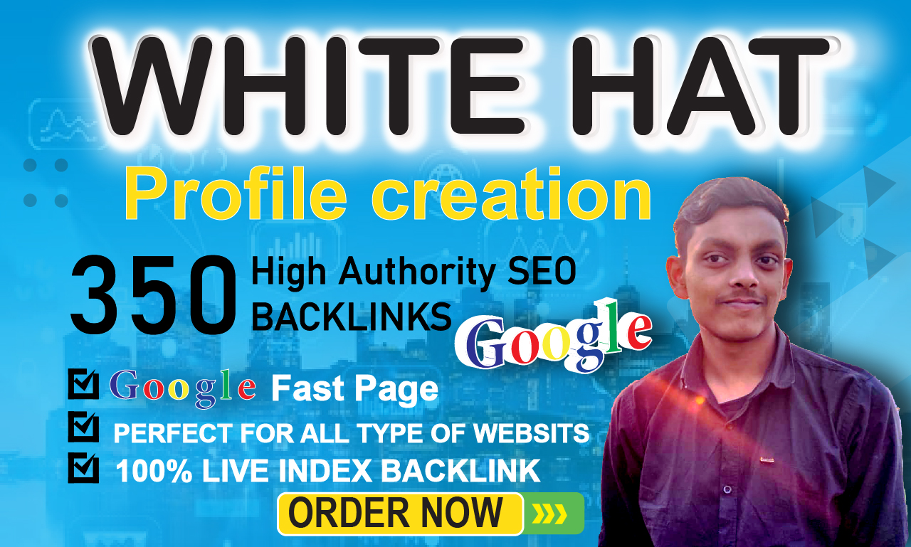 I will Do -400 Profile Creation, PR7, PR9 Backlink ...