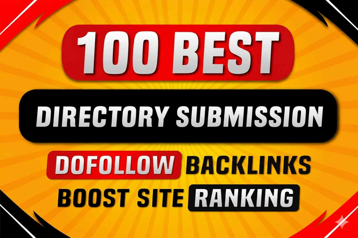 100 Manual Directory Submission Backlinks - High-Qual...