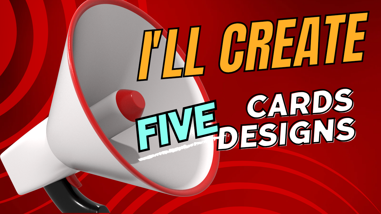 Expert Card Designer - Creative and Custom Designs SE...