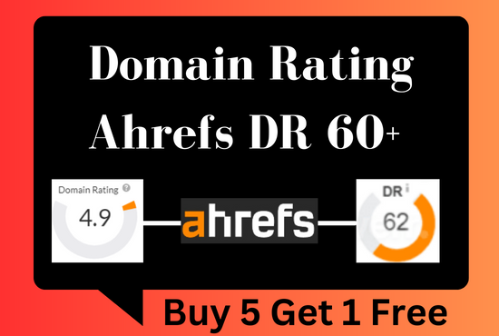 I will increase Domain Rating ahrefs to DR 60+ guaran...