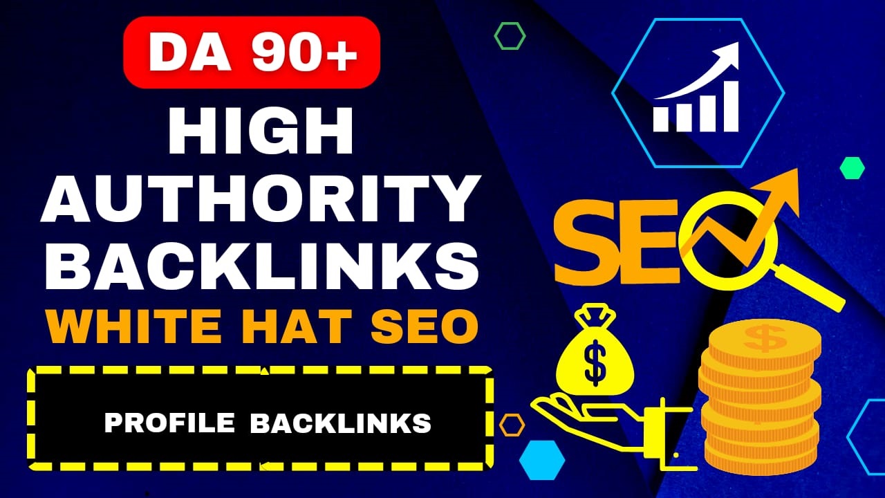 Manual Create High Quality 100 Profile Backlinks Da90...